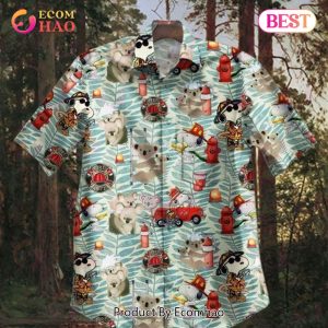 Koala X Snoopy Hawaiian Shirt