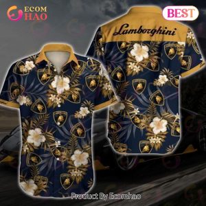 Lamborghini Hawaiian Shirt